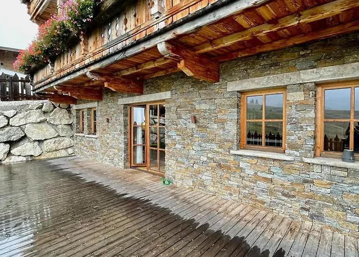 Apartment Mösern Steinplatte